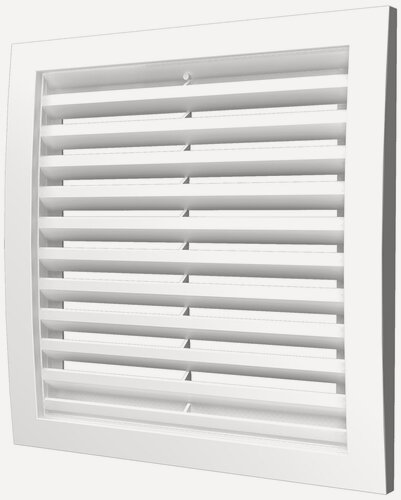 Изображение товара Вентиляционная решетка ERA Street line 2525РРН 250 x 250 мм белый