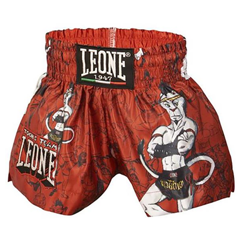 фото Детские шорты для тайского бокса leone 1947 ramon jr thai shorts abj01 red (l)