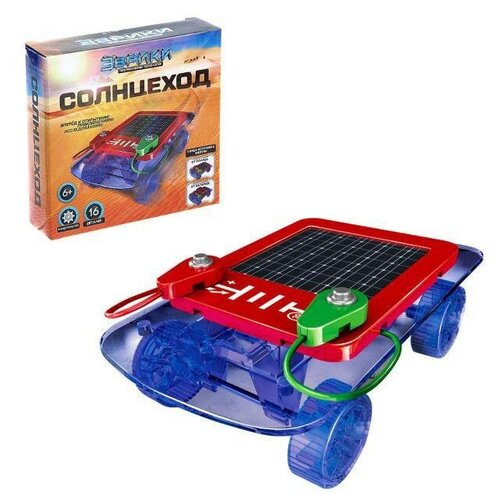 фото Набор для опытов эврики "солнцеход", работает от солнечной батареи (2304284)
