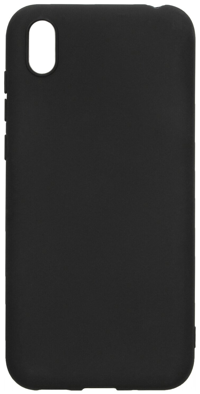 Чехол-крышка LuxCase для Huawei Y5 (2019), термополиуретан, черный - фото №1