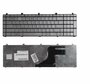 Keyboard / Клавиатура для ноутбука Asus N55, N55S, N55SF, X7DSF, X7DSL, серебристая, высокие кнопки со скосом, гор. Enter ZeepDeep