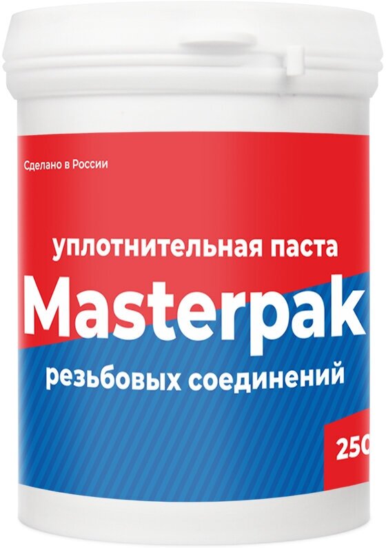 Паста уплотнительная универсальная Masterpak для резьбовых соединений 250 г