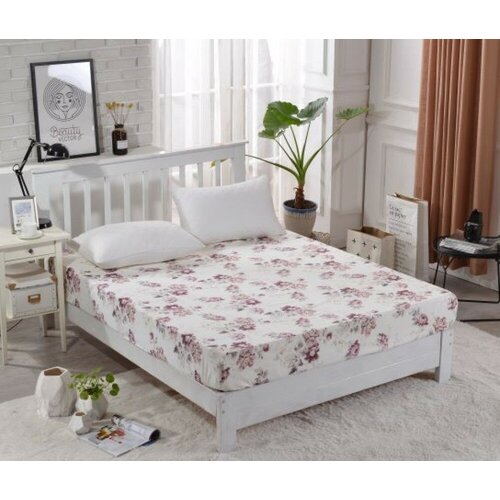 PCT-R-288 Простынь сатин на резинке печатная 90x200