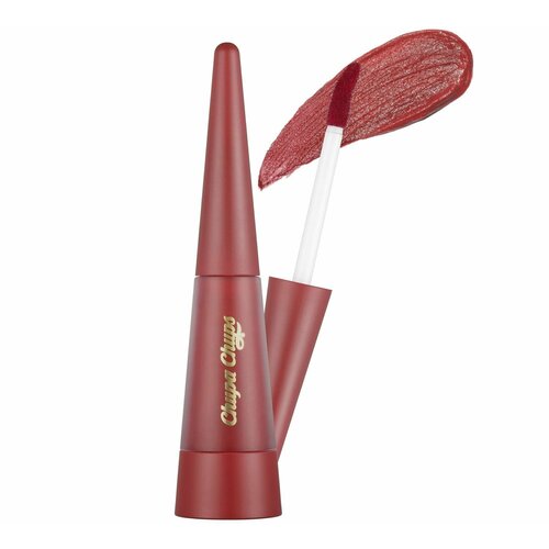 CHUPA CHUPS Бархатистая помада-тинт Velvet Lip Tint (Wannabe Rose) помада тинт для губ chupa chups бархатистая velvet lip tint wannabe rose