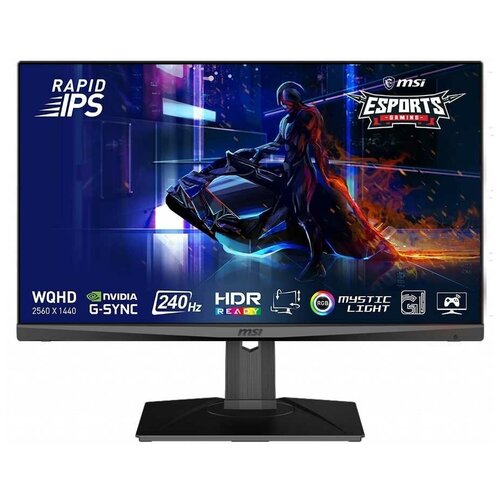 Монитор LCD Optix MAG274QRX 27 169 2560x1440 WQHD IPS 240 Гц 1мс 10001 HDMI DP 7226000₽