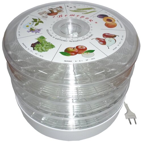 Сушилка Ветерок 3 поддона Transparent 308900₽