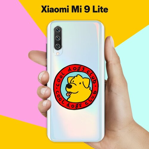 Силиконовый чехол на Xiaomi Mi 9 Lite Клуб любителей собак / для Сяоми Ми 9 Лайт