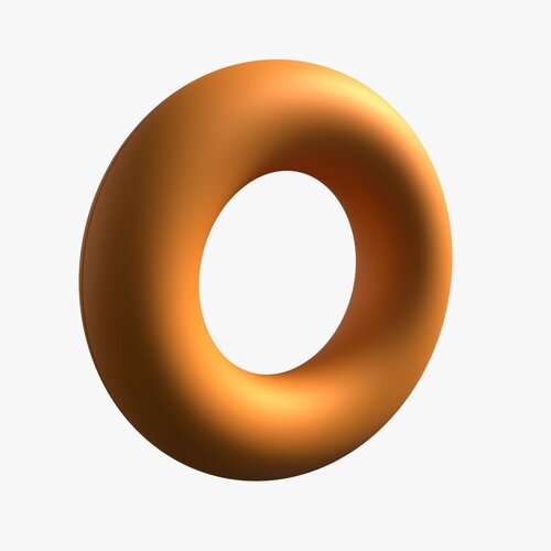 Эспандер кистевой резиновый ARF REZ RING 20 кг, оранжевый