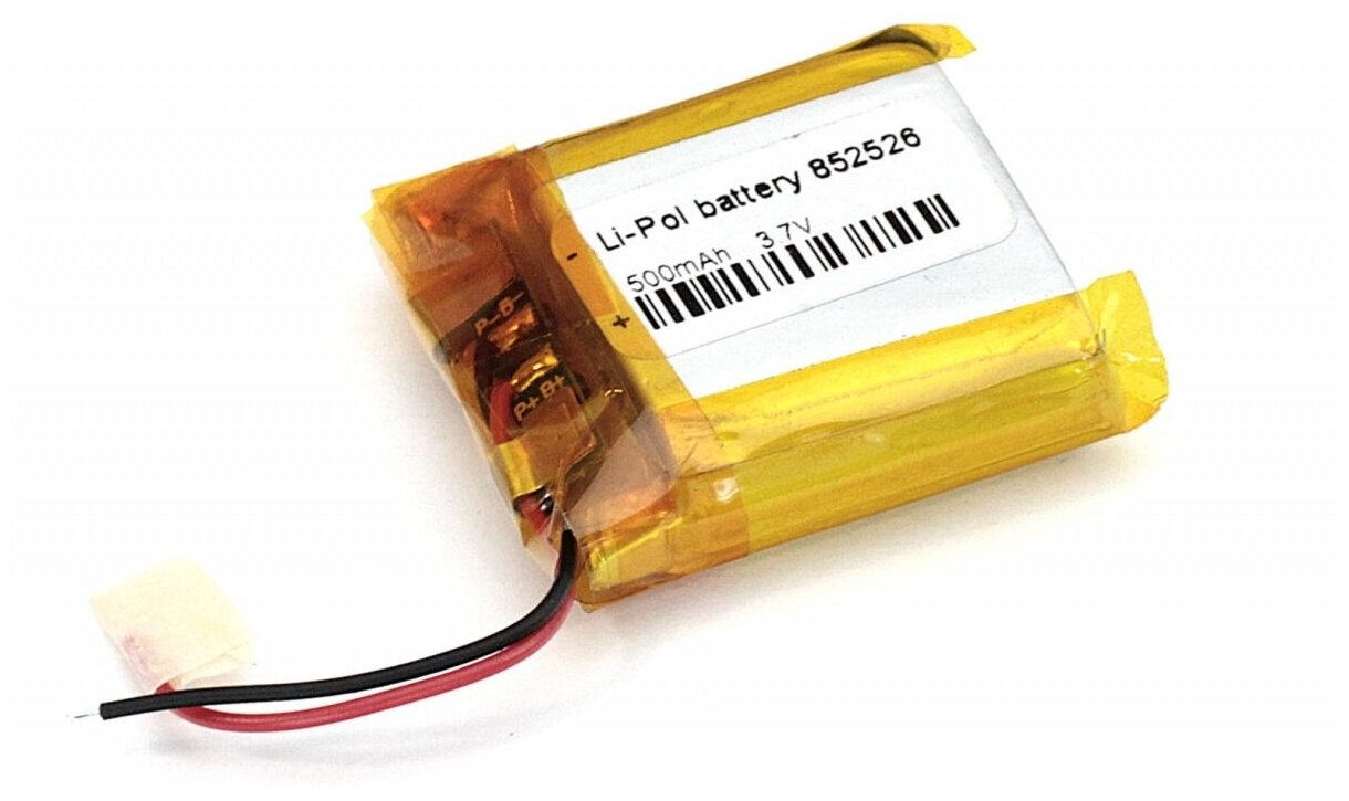 Аккумулятор Li-Pol (батарея) 8.5x25x26mm 2pin 3.7V/500mAh — купить в интернет-магазине по низкой цене на Яндекс Маркете