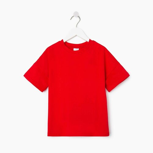 фото Футболка minaku, размер 26, красный