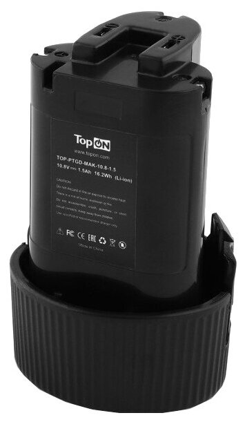 Аккумуляторная батарея TopON для электроинструмента Makita 10.8V 1.5Ah (Li-Ion)