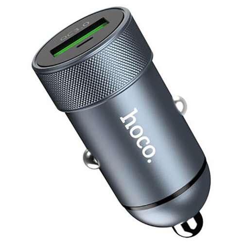 фото Зарядное устройство hoco z32 speed up usb qc3.0 grey