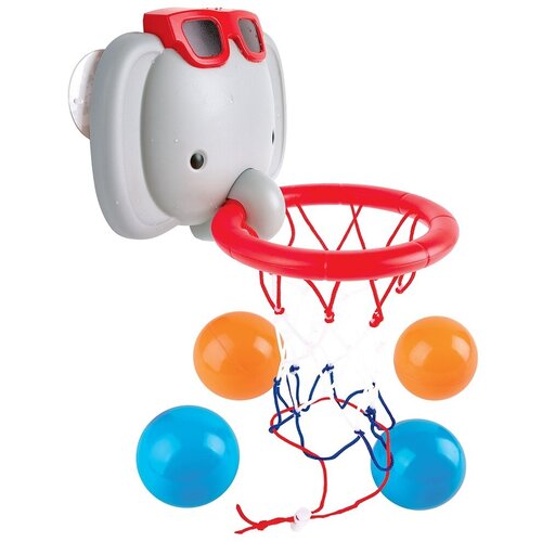 Игрушка для купания HAPE Баскетбольное кольцо Слоник E0221_HP