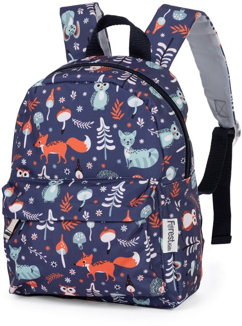 Forest kids Детский рюкзак с сумочкой для еды Night