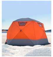 Зимняя палатка шатер 4-х слойная для рыбалки Terbo Mir & Camping MIR-2022-1