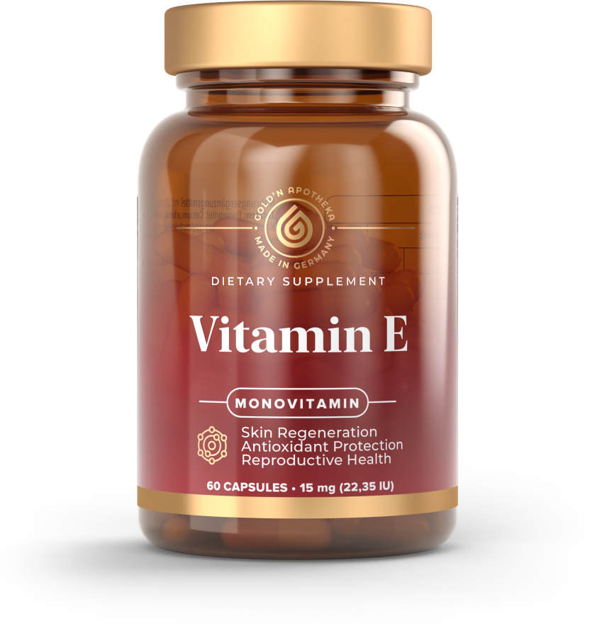GOLD'N APOTHEKA Vitamin E (Витамин E) капсулы, 60 шт