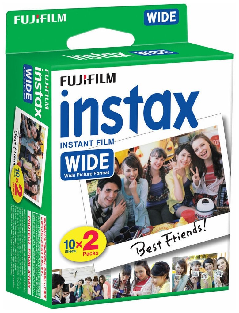 Картридж Fujifilm Instax Wide, 20 снимков