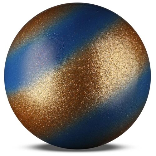 фото Мяч для художественной гимнастики amaya iridescent 400 г tecnocaucho 350520 20 см золотисто-синий