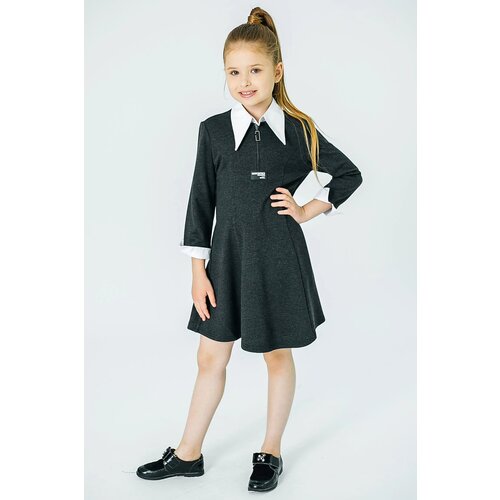 Школьное платье Deloras, размер 152, черный