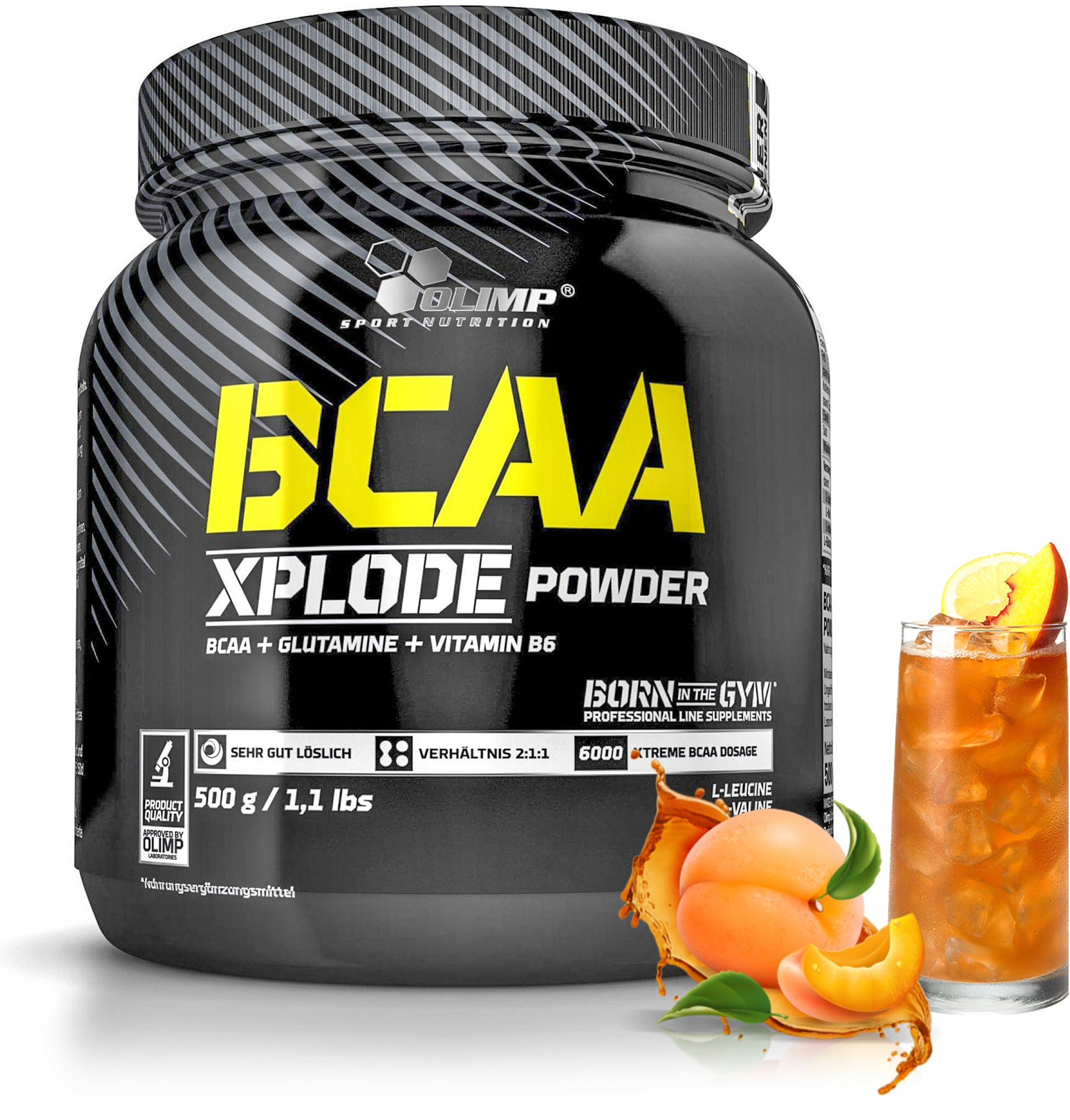 Olimp BCAA Xplode powder (500 гр) (холодный персиковый чай)