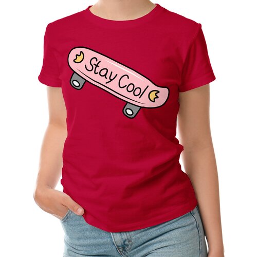 фото Футболка roly, размер s, красный