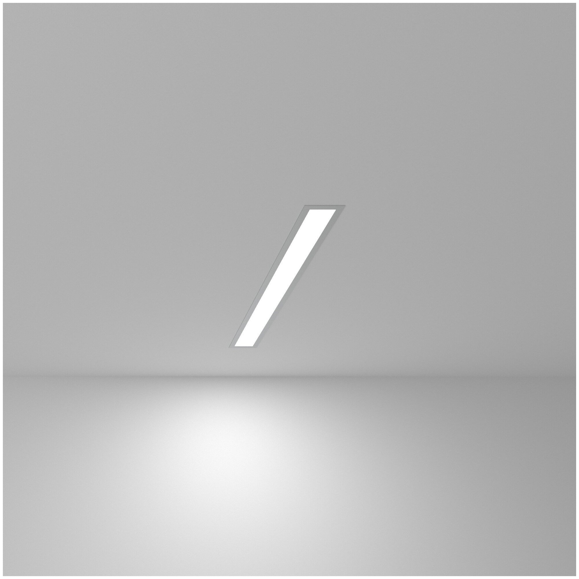 Линейный светодиодный встраиваемый светильник 53см 10Вт 6500К серебряный Elektrostandard Pro Линейный светодиодный встраиваемый светильник 53см 10W 6500K матовое серебро (101-300-53)