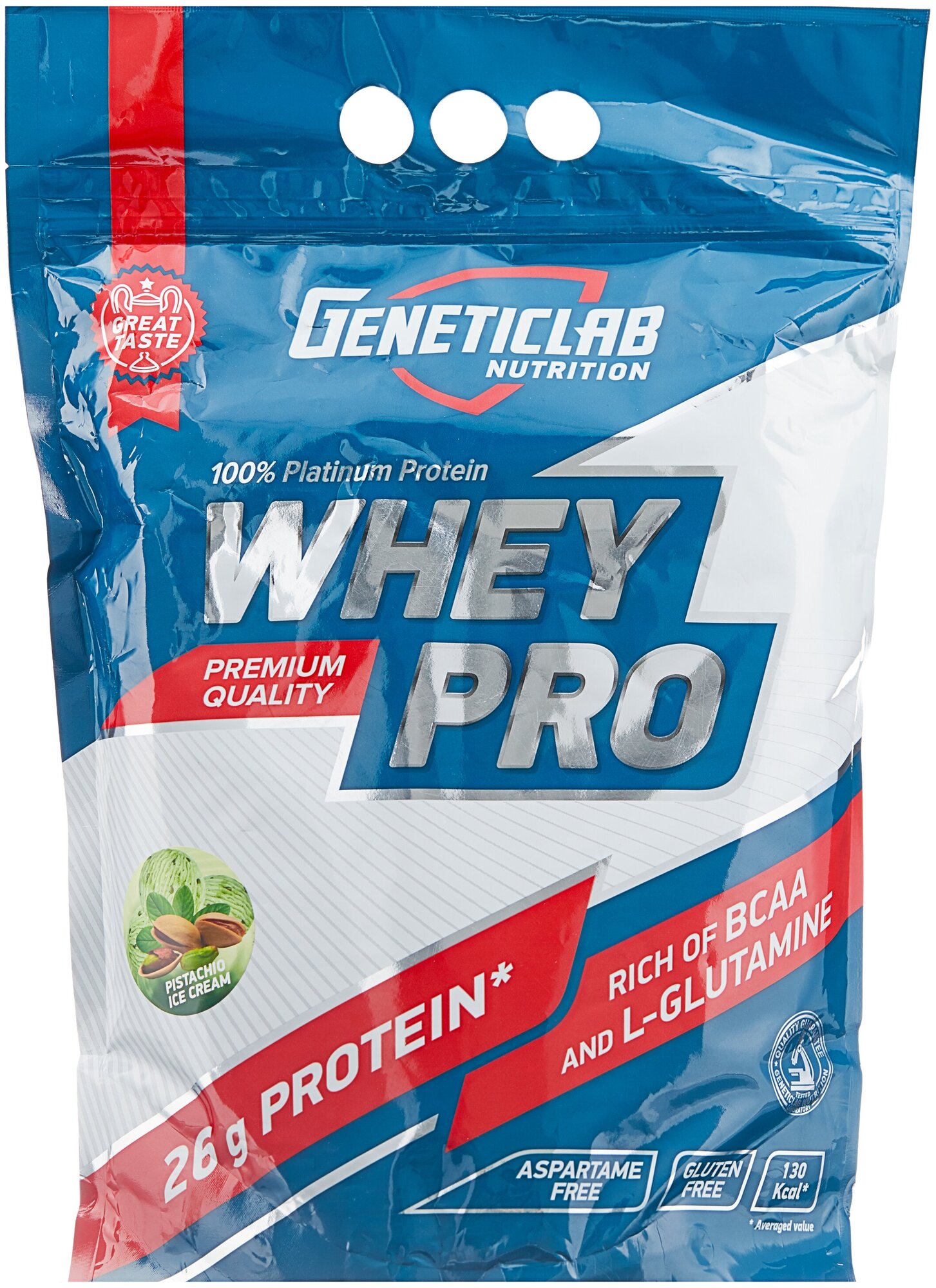 Сывороточный протеин GeneticLab Nutrition, Whey Pro, 2100 грамм, Россия, Фисташковое мороженое