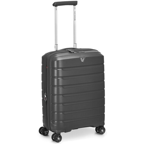 Чемодан RONCATO Butterfly, 40 л, размер S, серый чемодан 417423 evolution cabin trolley expandable 55 83 navy blu