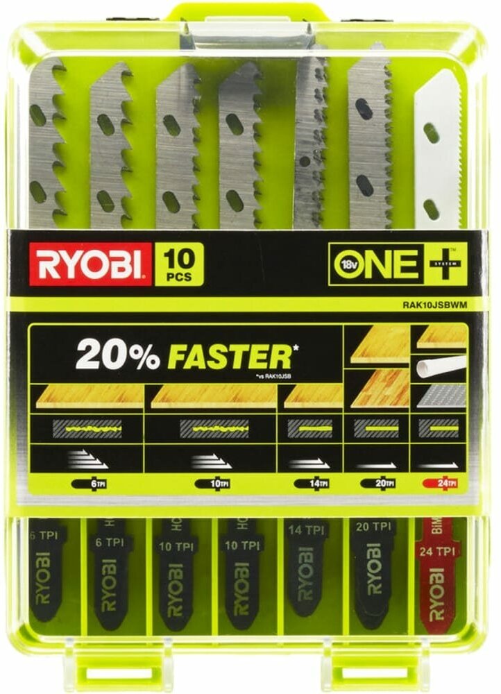 Набор пилочек для лобзика Ryobi 5132002811