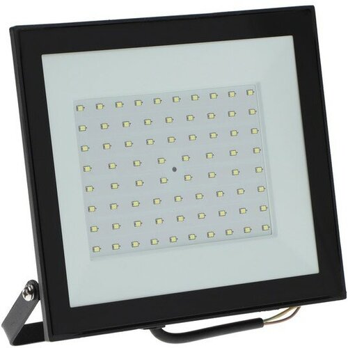 Прожектор светодиодный IN HOME СДО-7 100 Вт 230 В 6500 К IP 65 черный для дома 2624₽