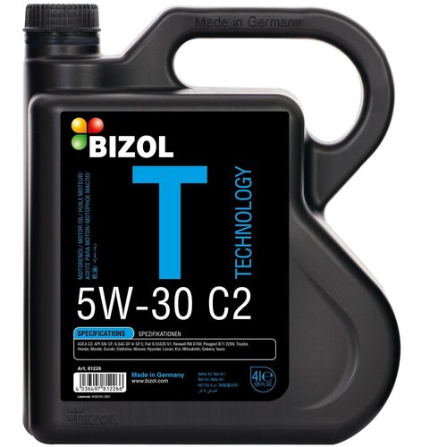 Масло моторное Bizol Technology 5W-30 C2 4л