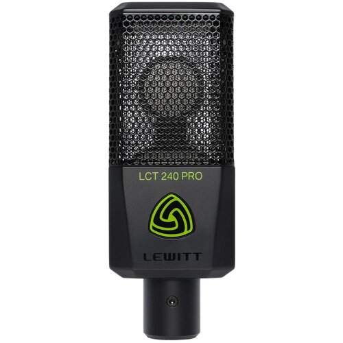 LEWITT LCT 240 PRO, разъем: XLR 3 pin (M), черный микрофон студийный конденсаторный lewitt lct240pro white