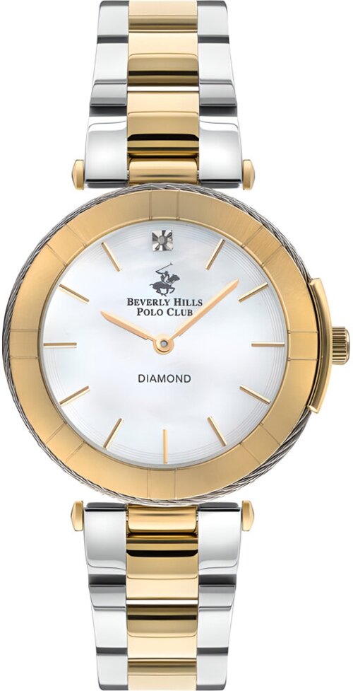 Наручные часы Beverly Hills Polo Club Наручные часы Beverly Hills Polo Club BP3333X.220, серебряный, золотой
