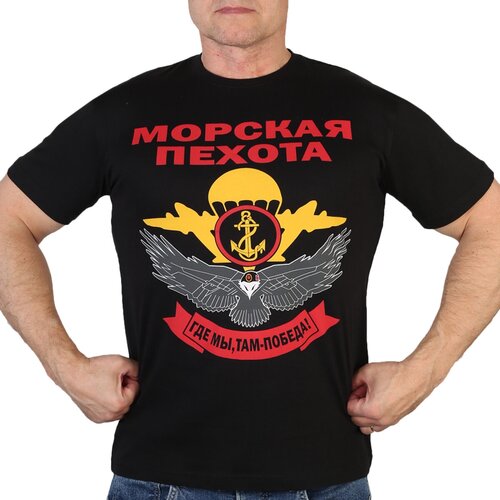 Футболка ВОЕНПРО, размер RUS 54 (2XL), черный