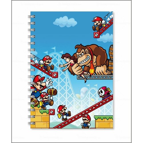 Тетрадь Super Mario № 4 тетрадь super mario 11