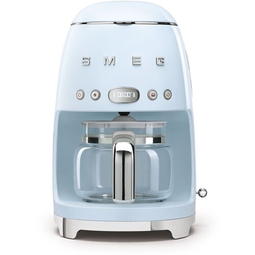 Капельная кофеварка Smeg DCF02 пастельный голубой — купить, цена, характеристики