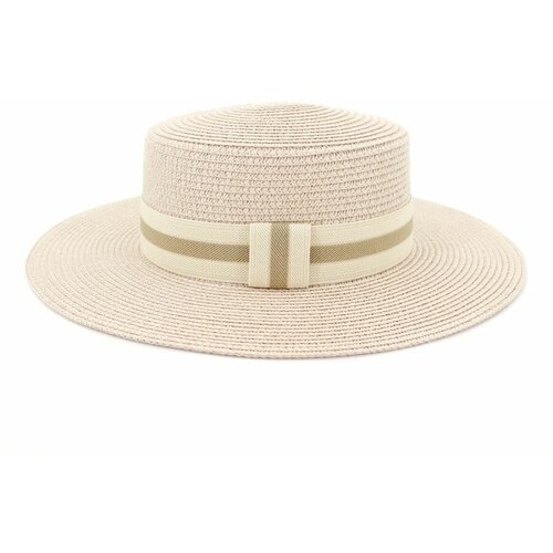 Шляпа , размер 56, розовый соломенная шляпа с бантом женская модная элегантная пляжная складная солнцезащитная пляжная шляпа ручной работы для путешествий летняя