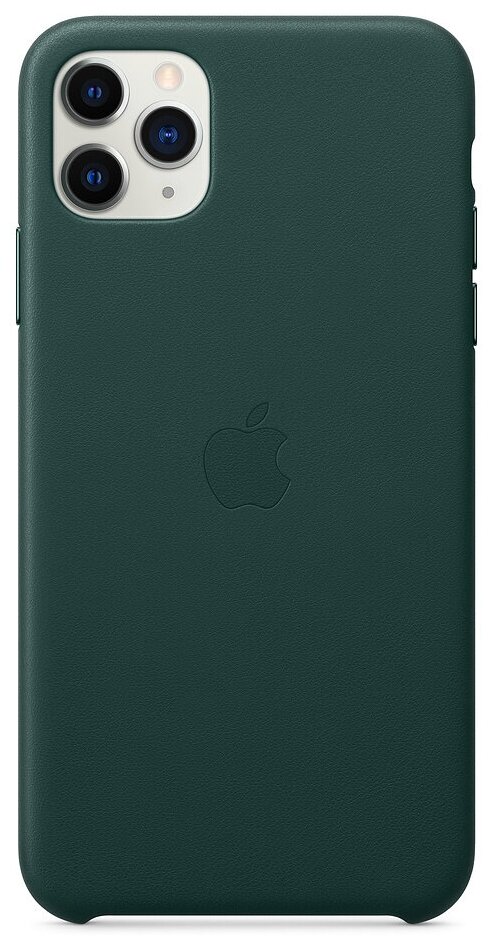 Чехол (клип-кейс) APPLE Leather Case, для iPhone 11 Pro Max, желтый [mx0a2zm/a] - фото №1