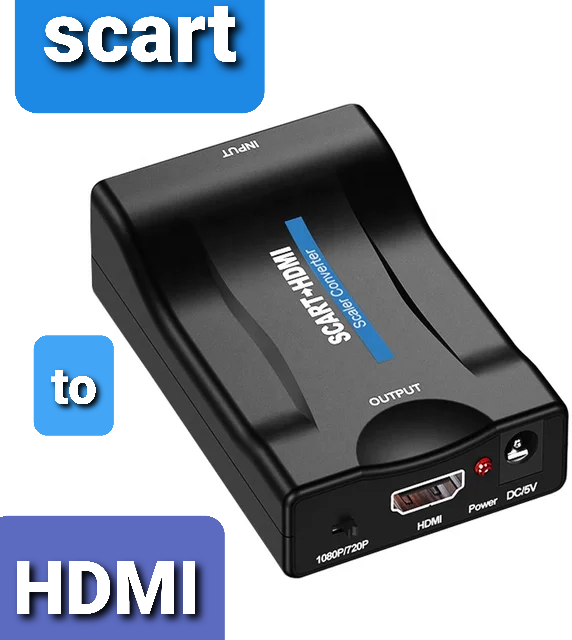 Преобразователь SCART в HDMI