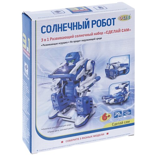 фото Набор ocie солнечный робот 3 в 1 20003249