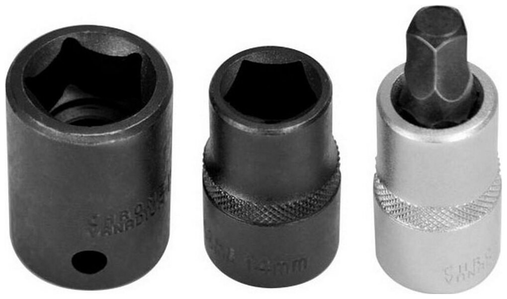 Набор принадл, пятигр,1/2"Dr для обсл, т/систем 3п KRAFT KT 700872