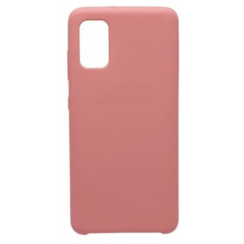 Накладка силикон Samsung Silicone Cover для Samsung Galaxy A41 A415 Pink чехол neypo для samsung galaxy a01 2020 hard case grey nhc16795