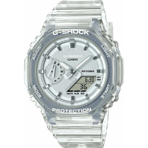 фото Наручные часы casio casio gma-s2100sk-7a, бесцветный, серебряный