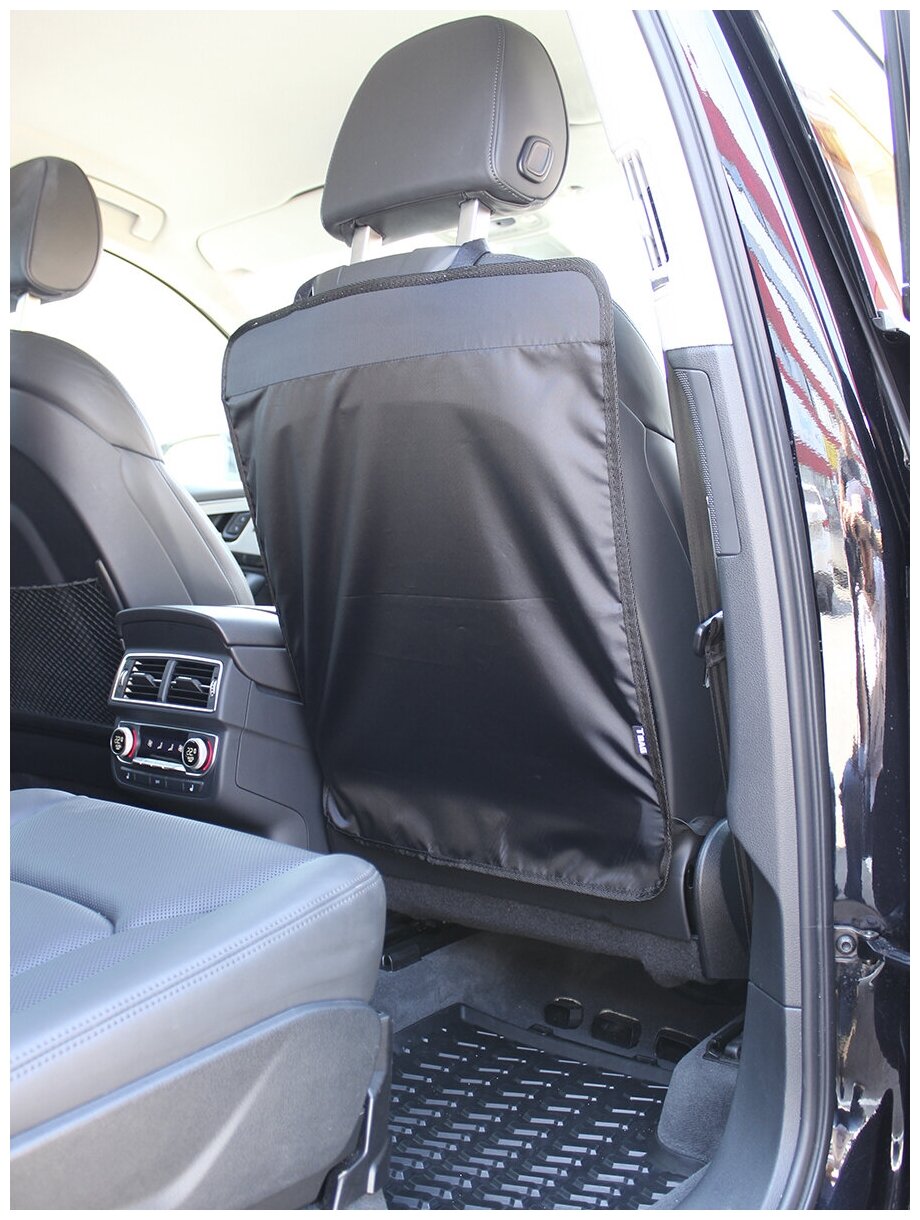 Защитная накидка на спинку сиденья 480x600 мм (оксфорд 210, чёрный), Tplus