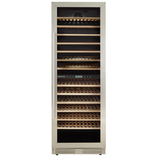 Винный шкаф Cellar Private CP165-2T встраиваемый винный шкаф 101 200 бутылок cellar private cp165 2t