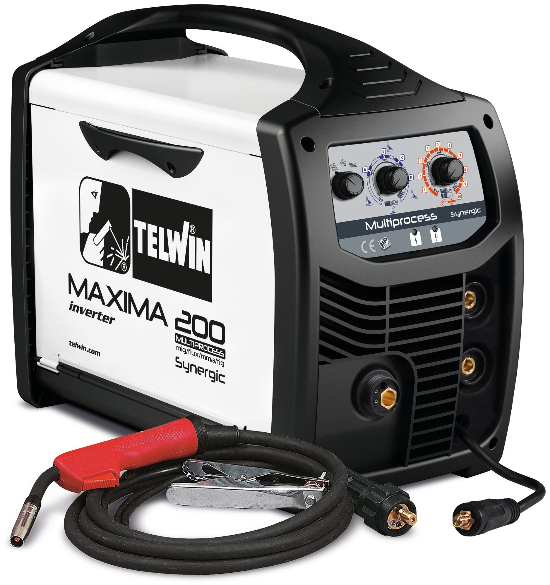 TELWIN Сварочный полуавтомат MAXIMA 200 SYNERGIC 230V 816087