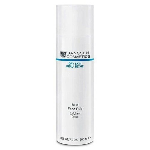 Скраб для лица Janssen Dry Skin 508P Mild Face Rub с гранулами жожоба 200 мл