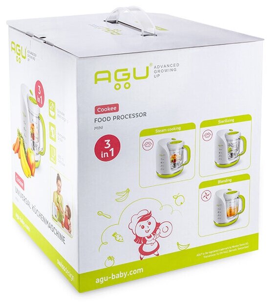 Agu Baby Мини процессор для детских блюд 3 в 1 - фотография № 8