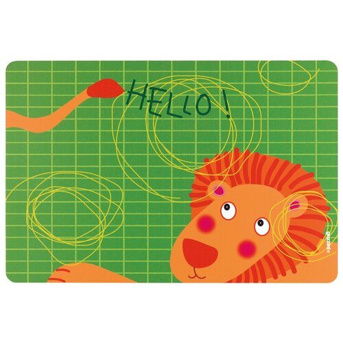 фото Коврик сервировочный детский hello лев guzzini