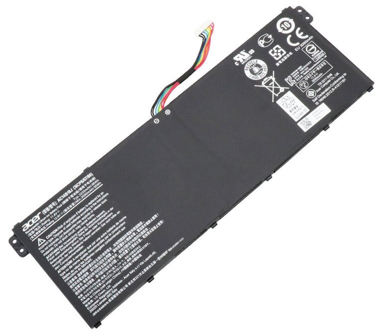     Acer Chromebook 13 CB5-311 (AC14B18J) 11.4V 3220mAh 36Wh